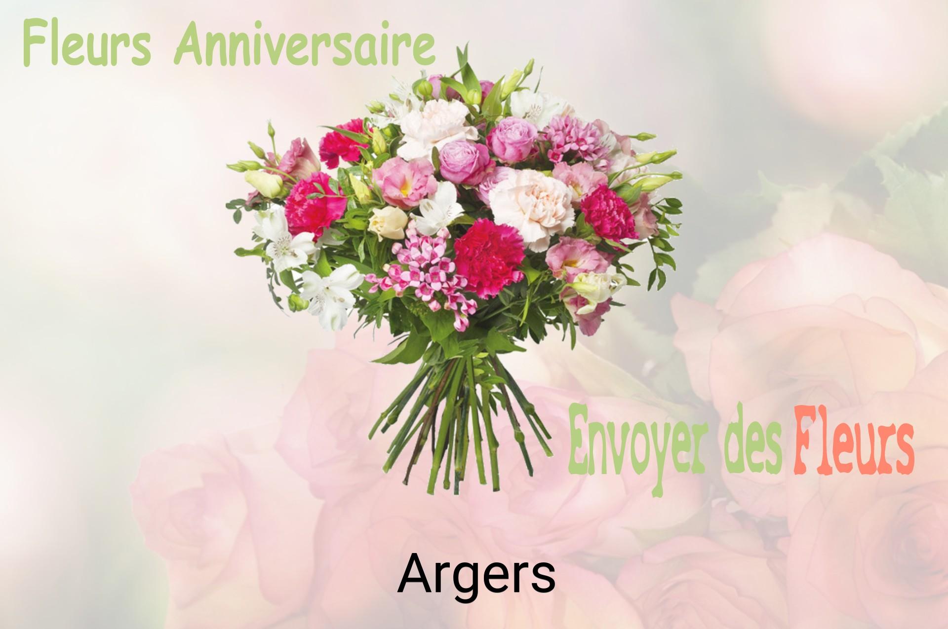 Bouquet de fleurs d’anniversaire livré à Argers